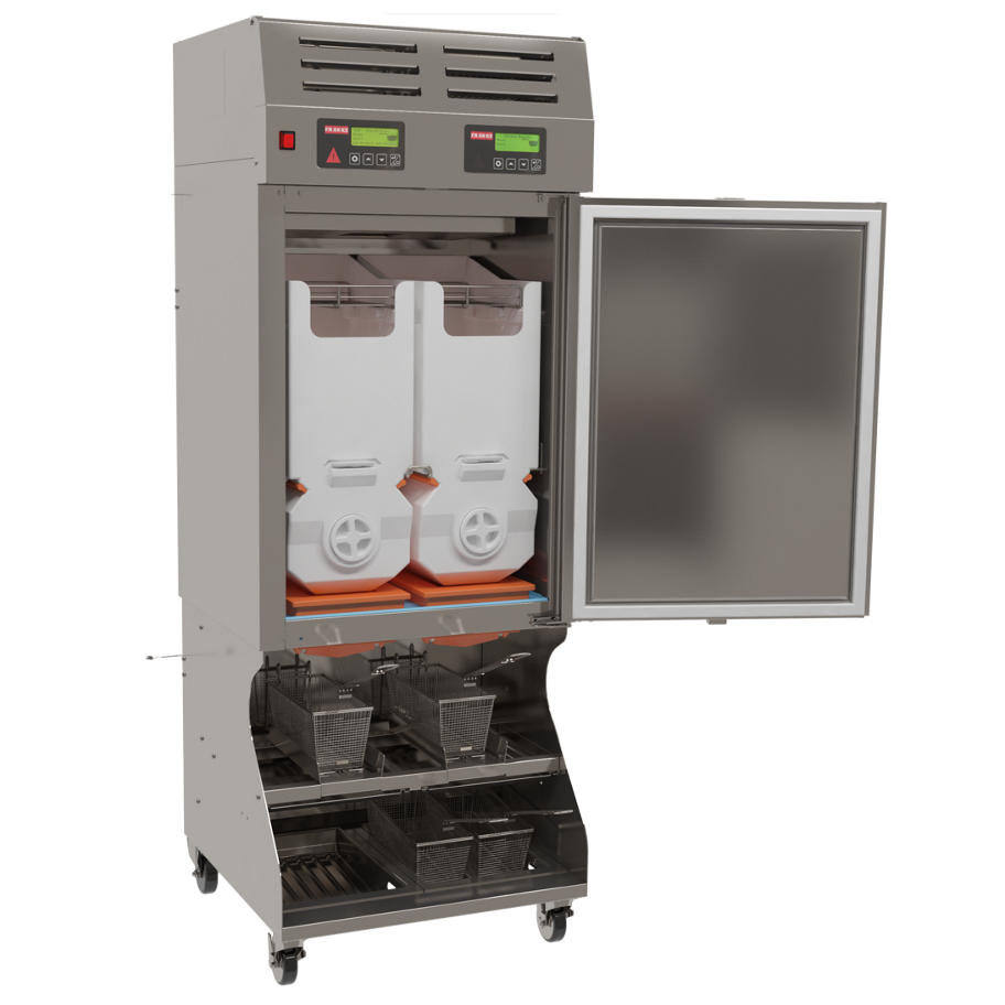 Franke Frozen Product Dispenser fresh from frozen to fry