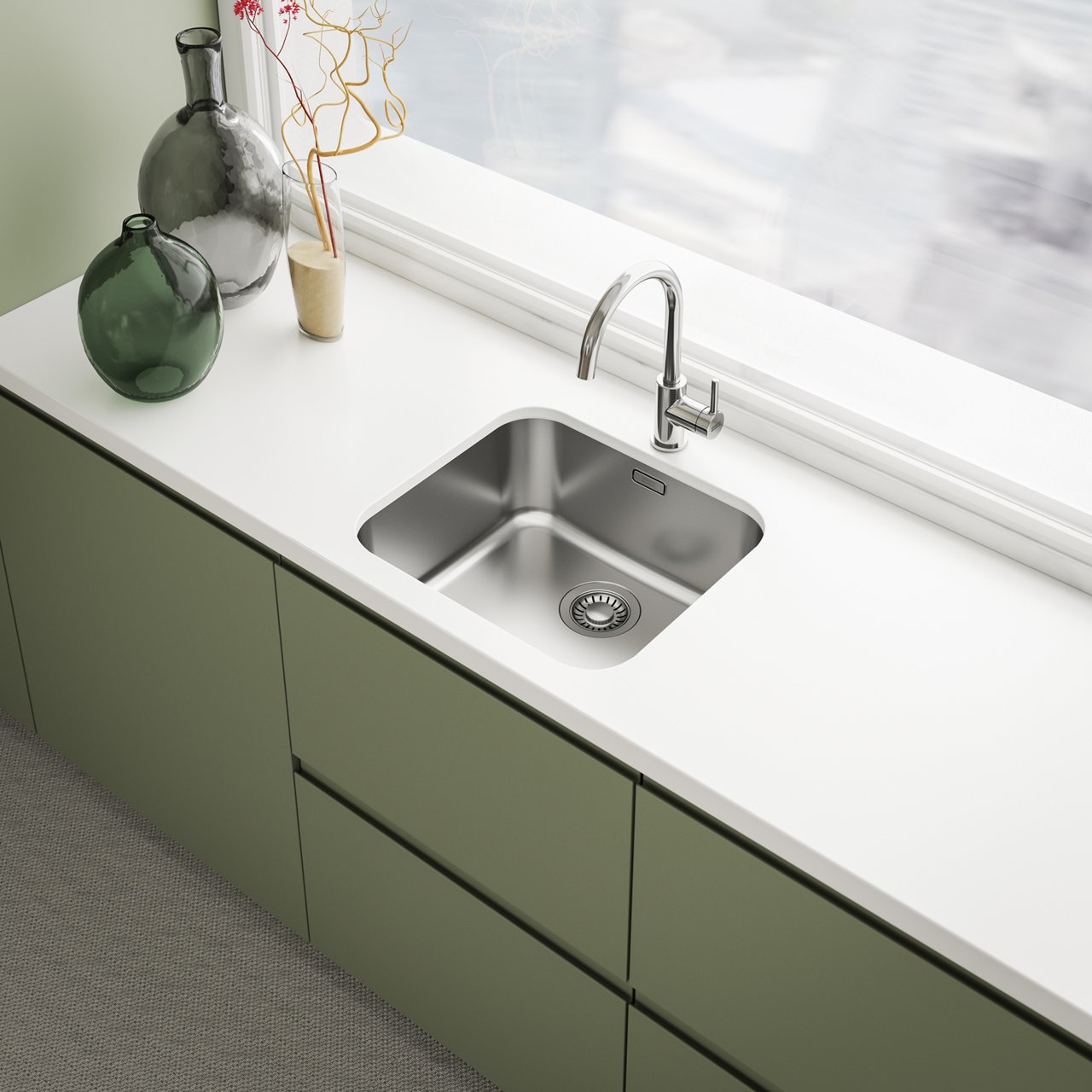 New featured products stainless steel sink franke box 