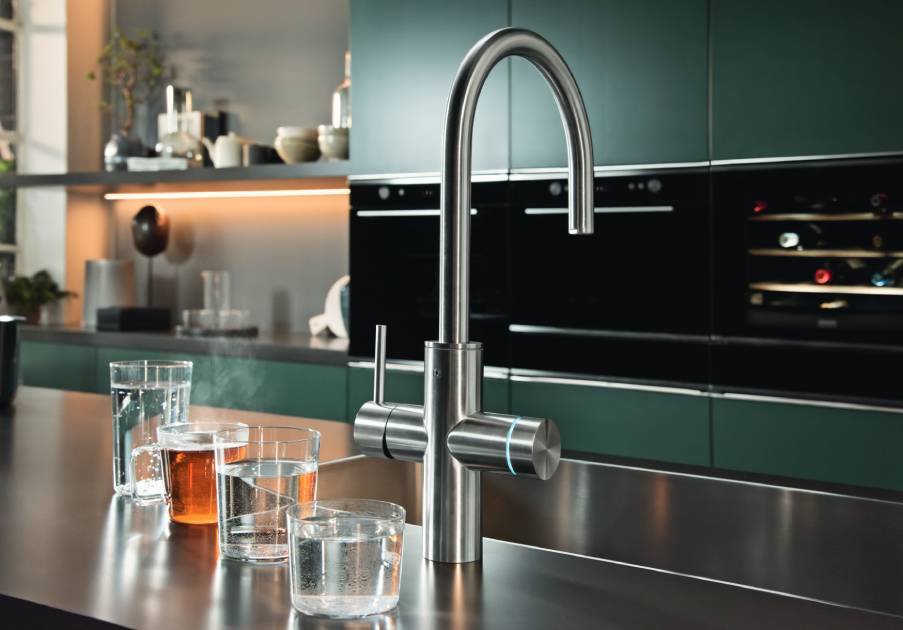Franke water filtration tap with Pro M filter