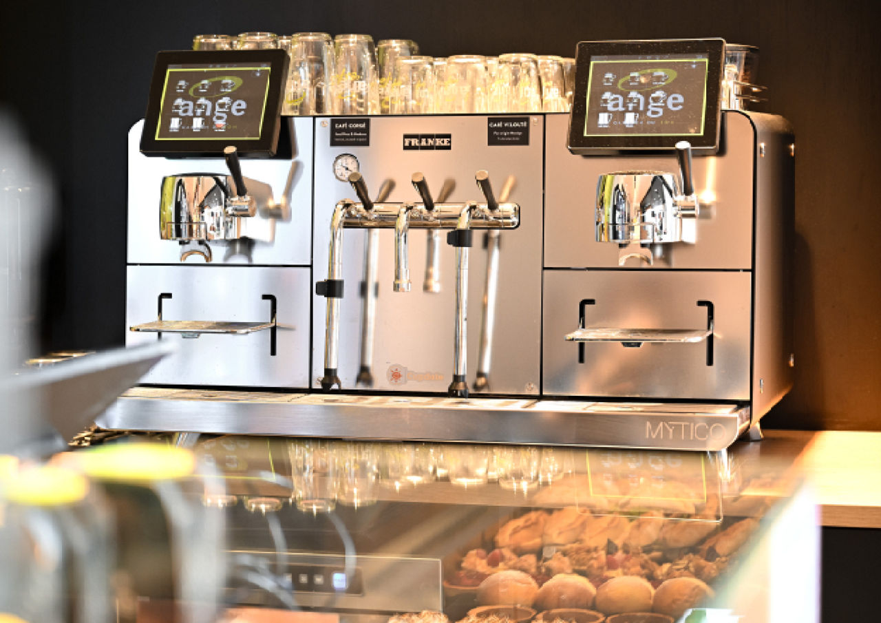 Franke Coffee Systems, Boulangerie Ange, Mytico Due coffee machine