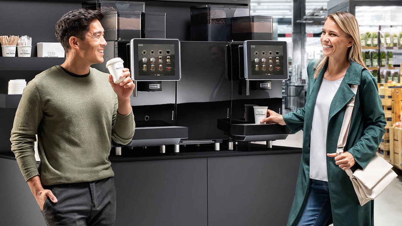 Coffee machines for your shop Franke Coffee Systems