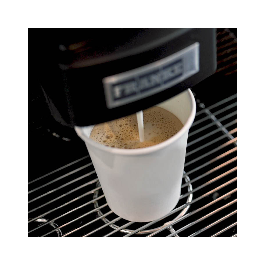 Franke Coffee Systems, fully automatic coffee machine Franke A800, A600, paper cup, quality foam, milk foam, milk