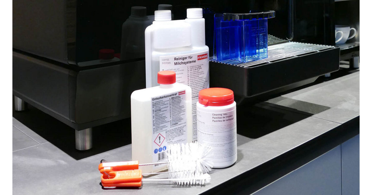 Self Cleaning Coffee Machines with Franke Cleaning Solutions
