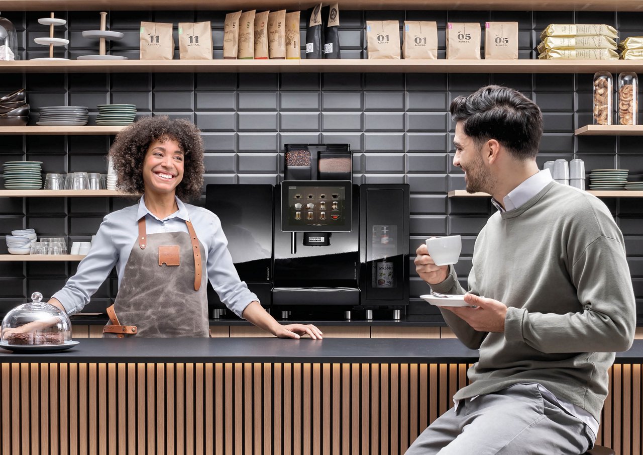 Soluzioni per la schiuma Franke – Macchine da caffè che producono