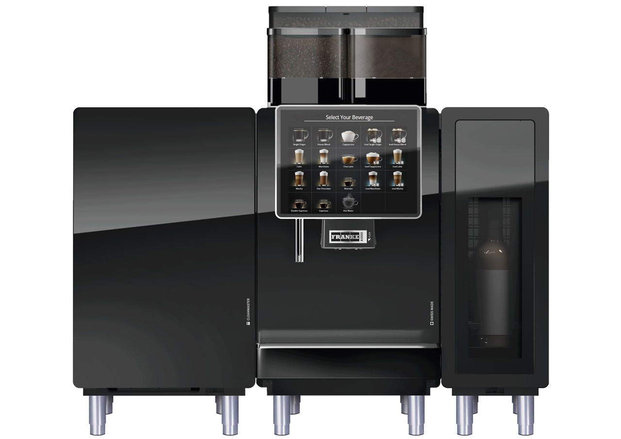 High-volume fully automatic specialty coffee machine