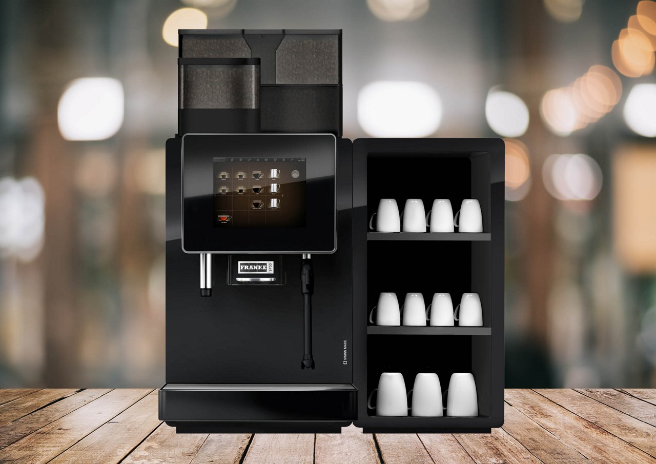 Soluzioni per la schiuma Franke – Macchine da caffè che producono