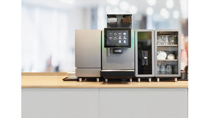 Modular commercial coffee machine for customizable solutions