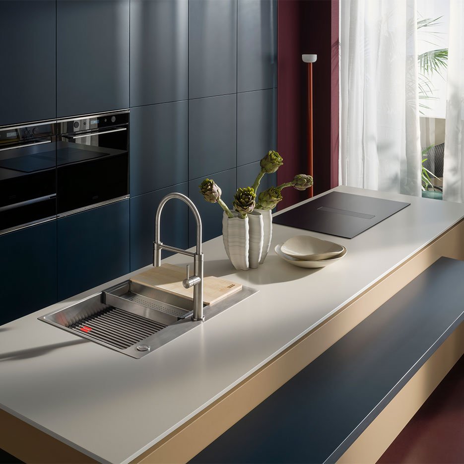 Franke kitchen sink and tap
