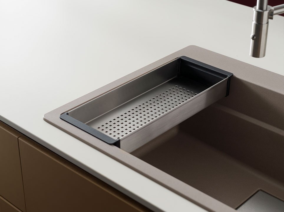 Kubus Pro Fragranite kitchen sink 