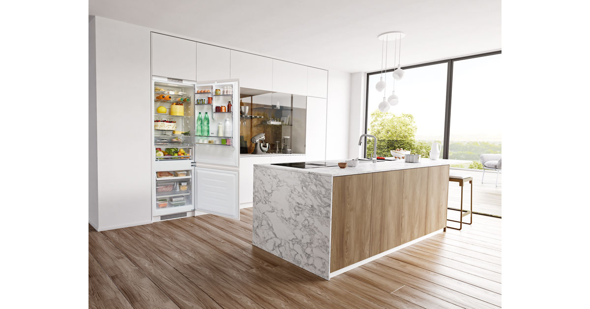 Refrigerator In Kitchen