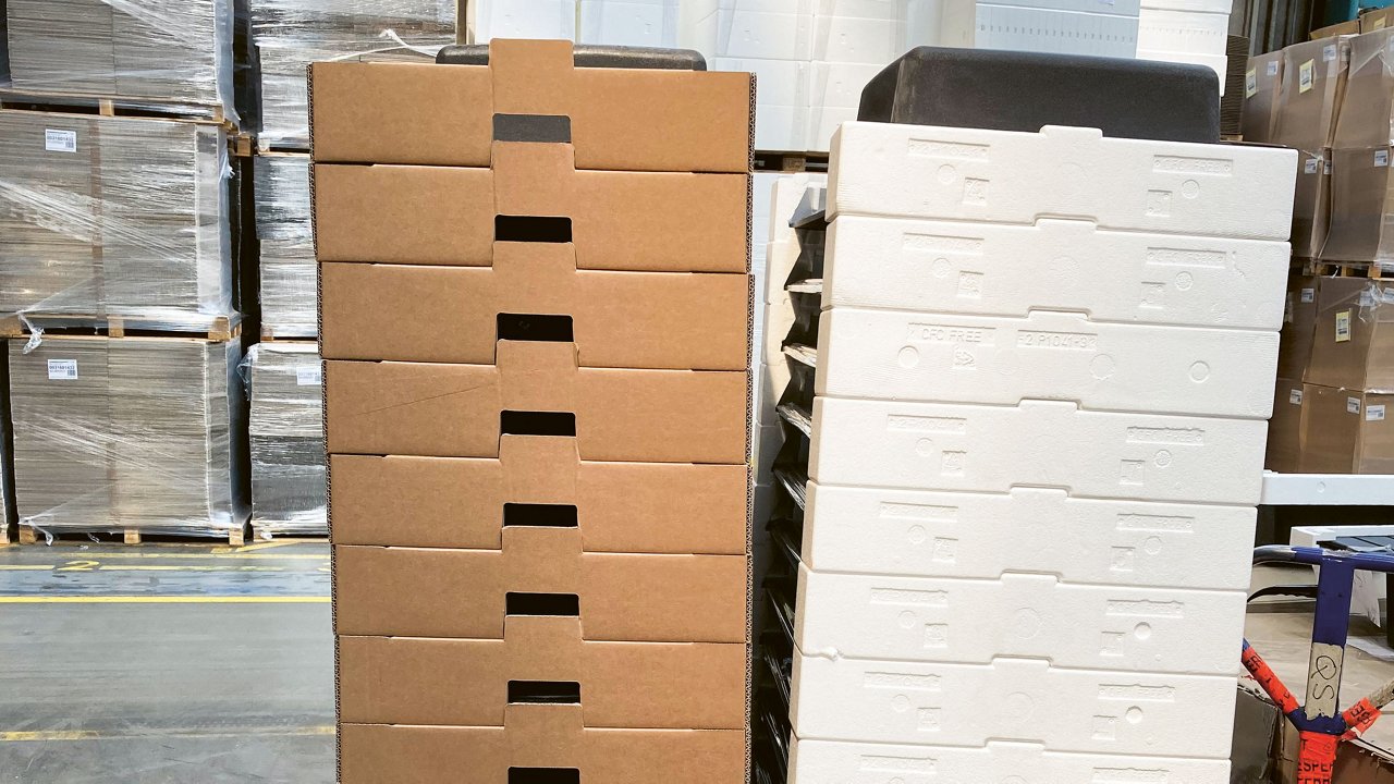 Warehouse boxes