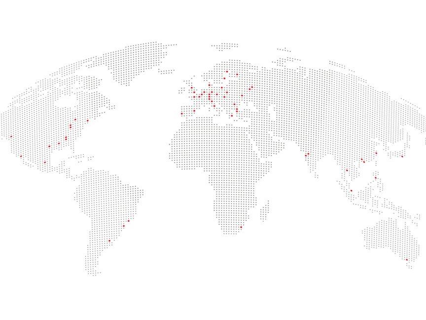 World map illustration