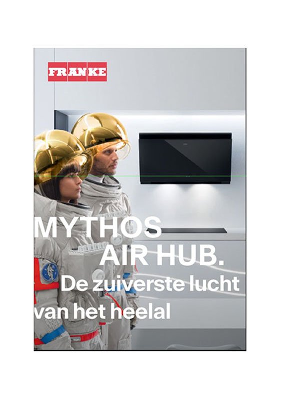 Mythos Air Hub afzuigkappen brochure 
