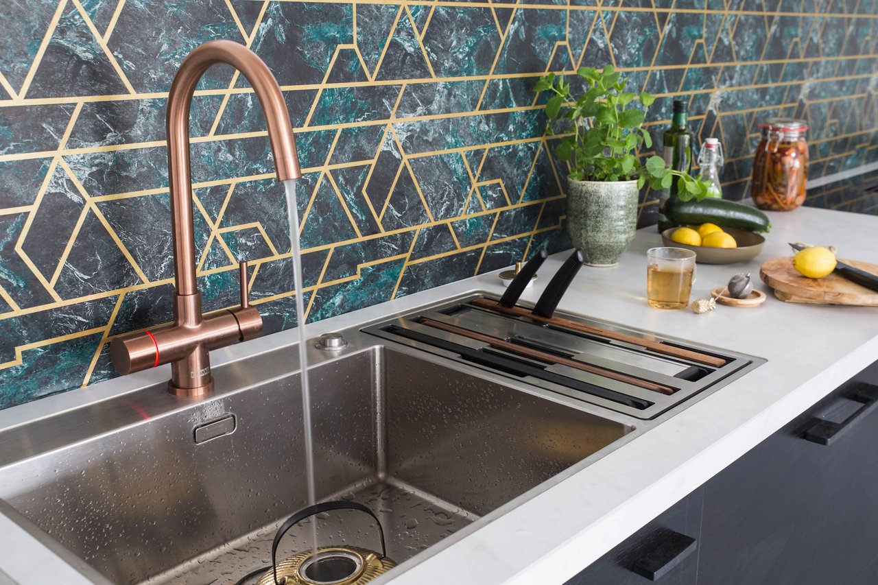 Copper Boiling Water Tap