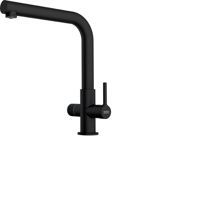 Mitigeur Lina Clear Water noir mat