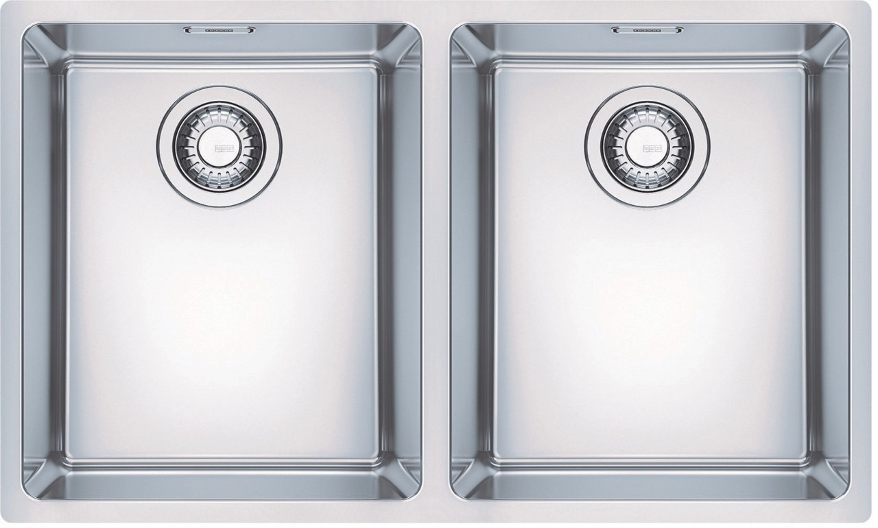 2 bowl stainless steel undermount sink