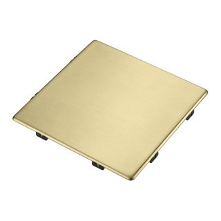 Kubus KNG Square Draincover in Gold