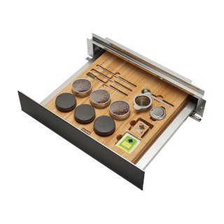 Mythos Coffee Machine Accessory Drawer Black FMY CMD BK