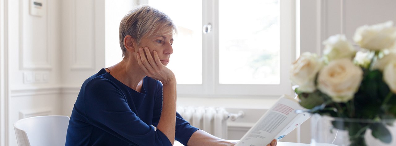 Woman reading