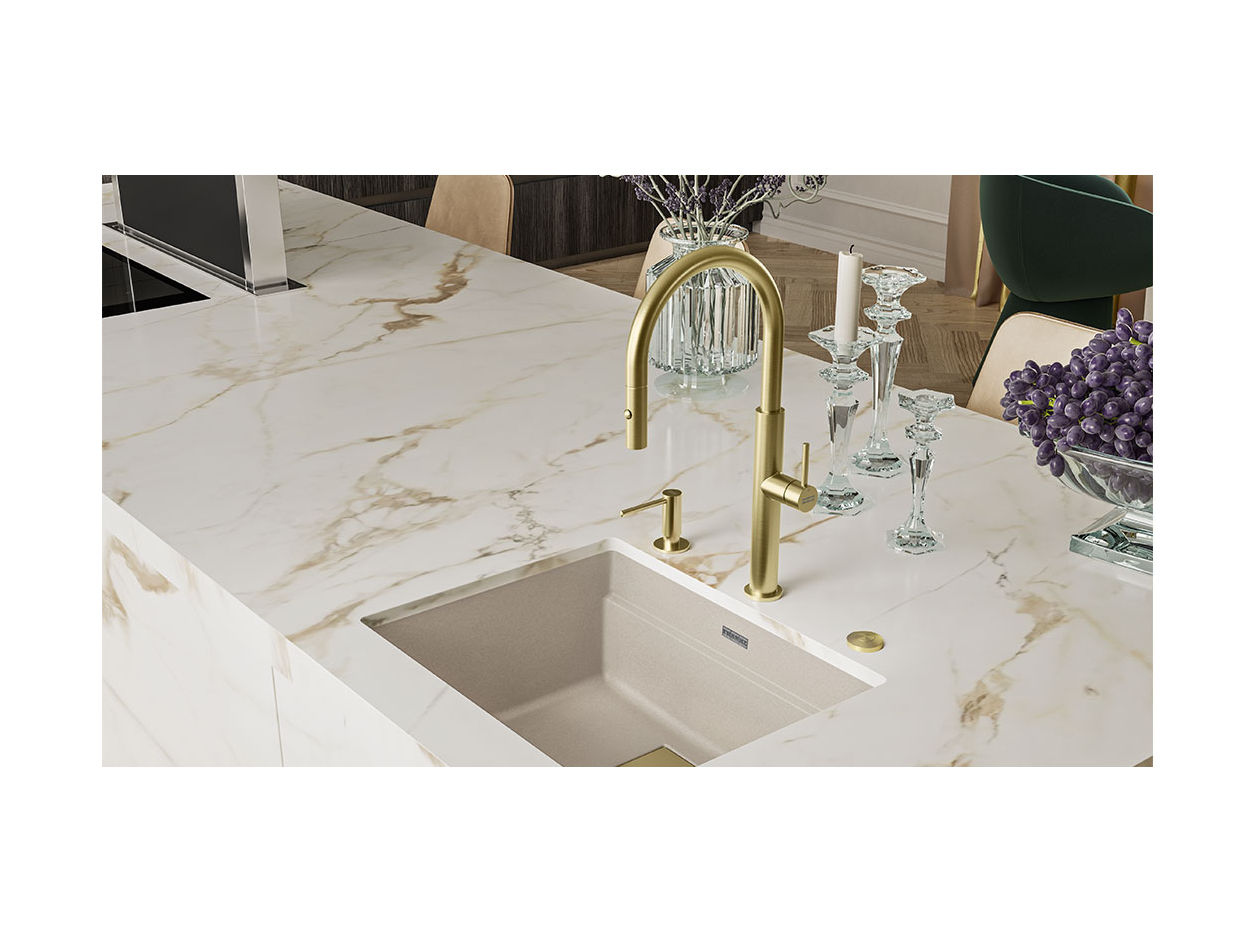 Franke Pescara Faucet in Gold