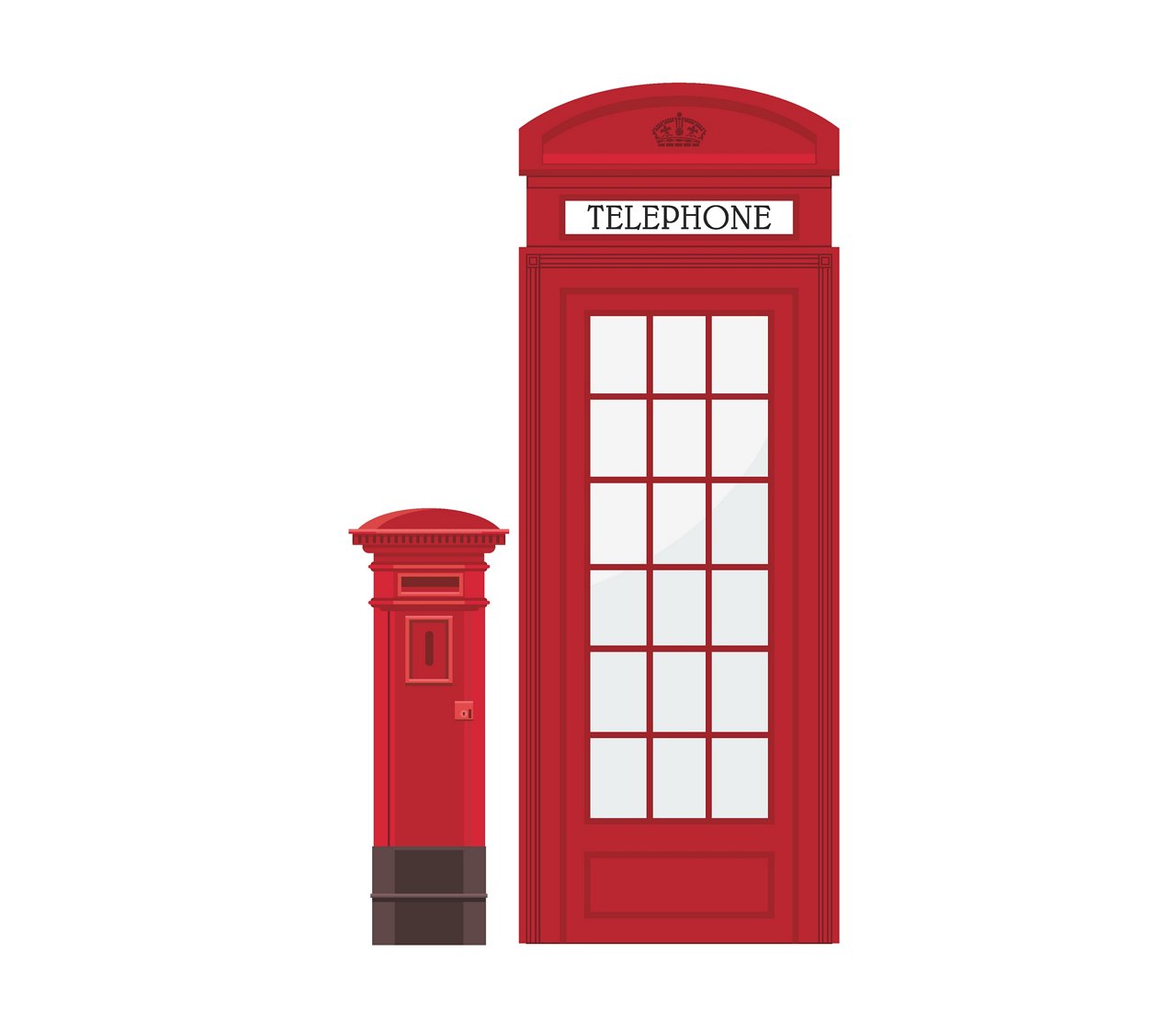 Telephone Box and Postbox