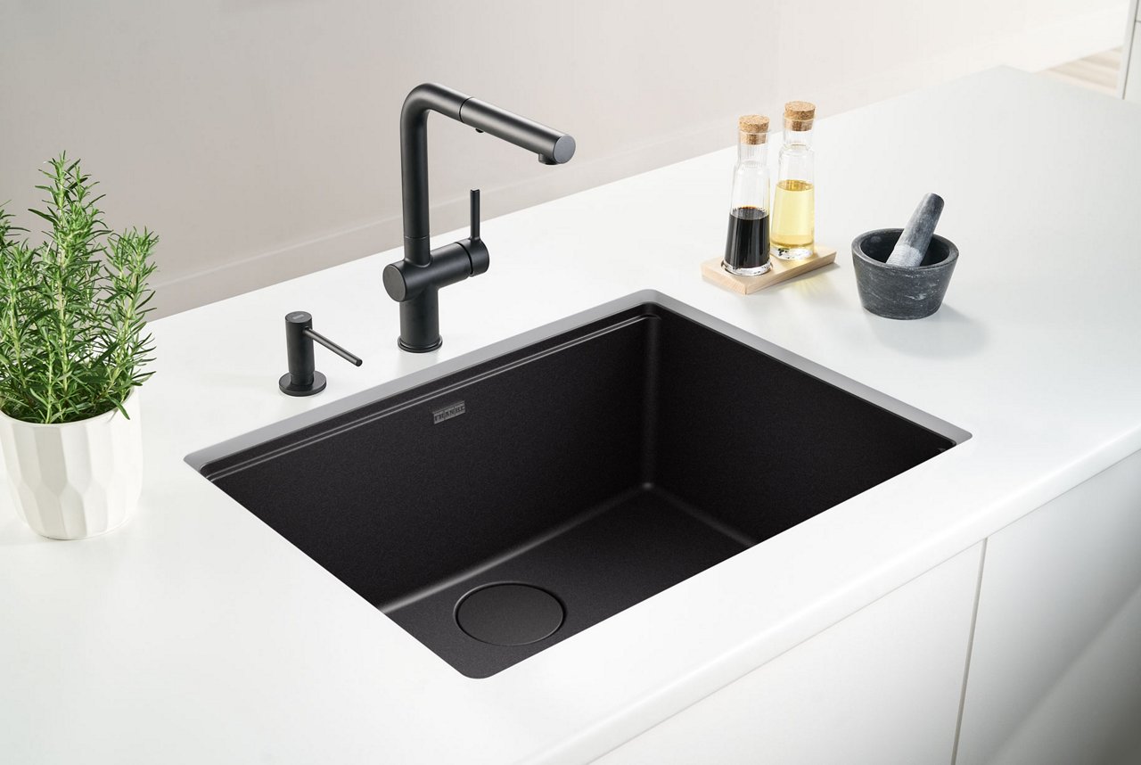 Гранитная мойка Franke Maris подстольный монтаж