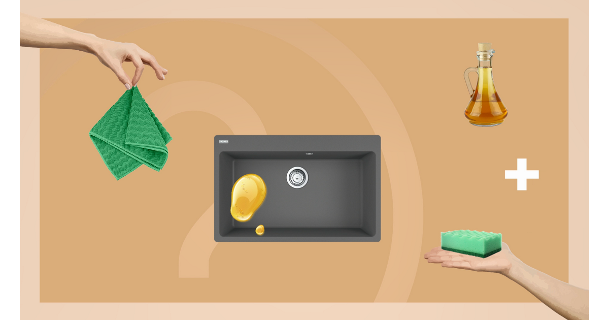 How to clean Fragranite sinks