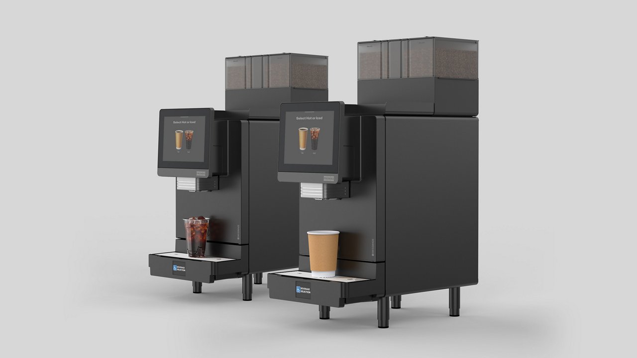 New A800FB product visual hot and iced coffee