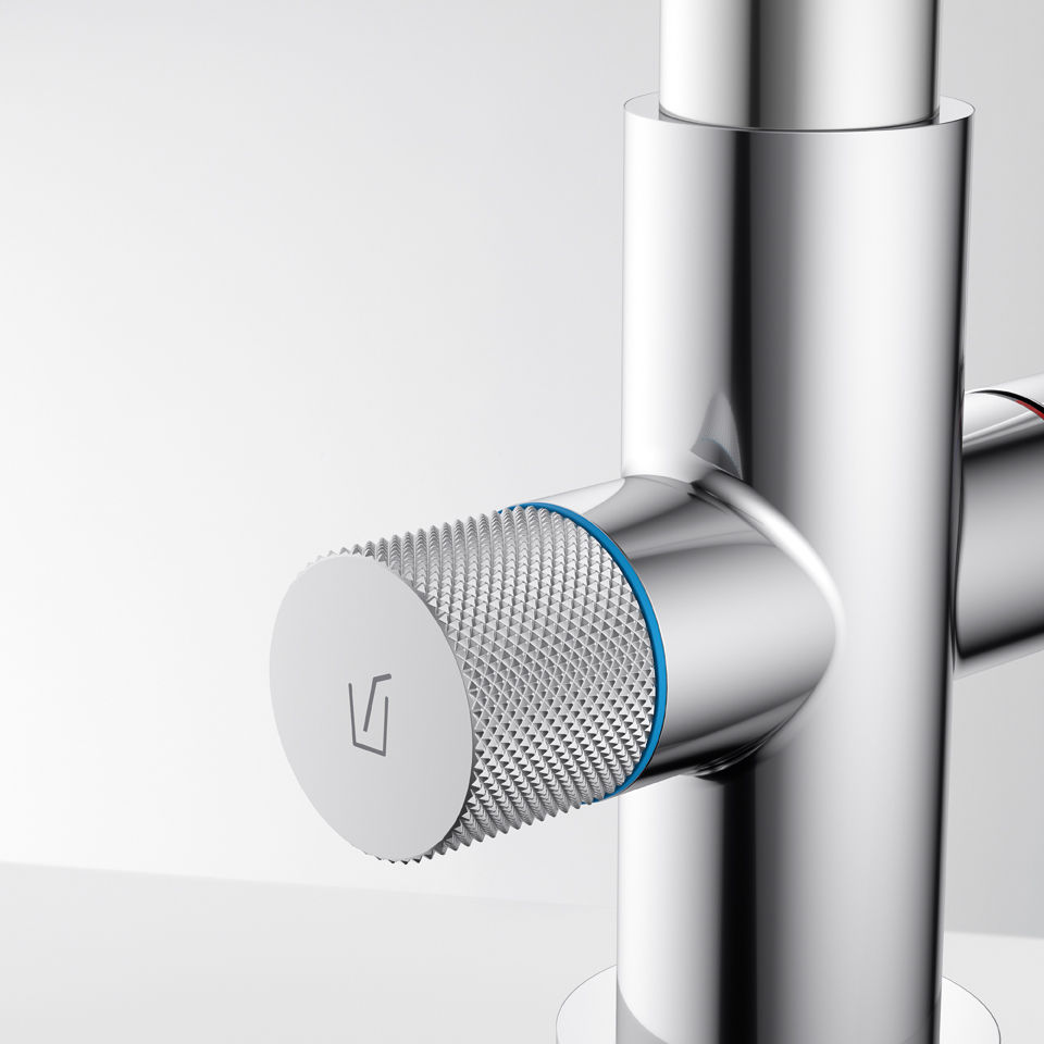 Detail van knop van filterkraan Lina Clear Water