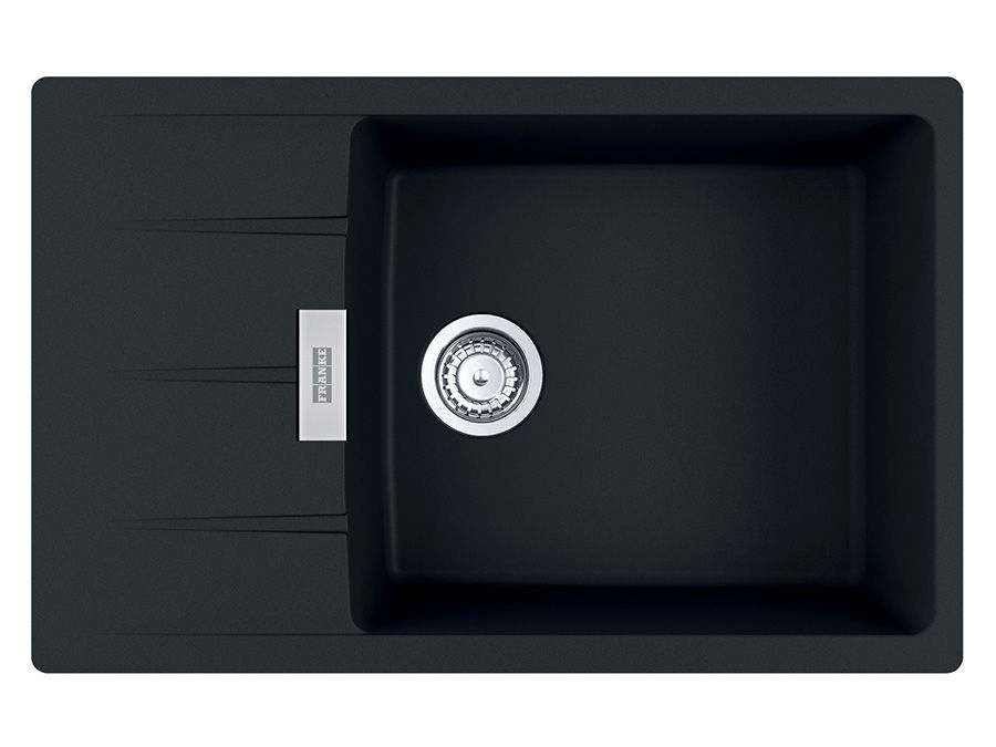 Franke Fragranite sinks are finely textured and non-porous, therefore ensuring high hygiene standards.