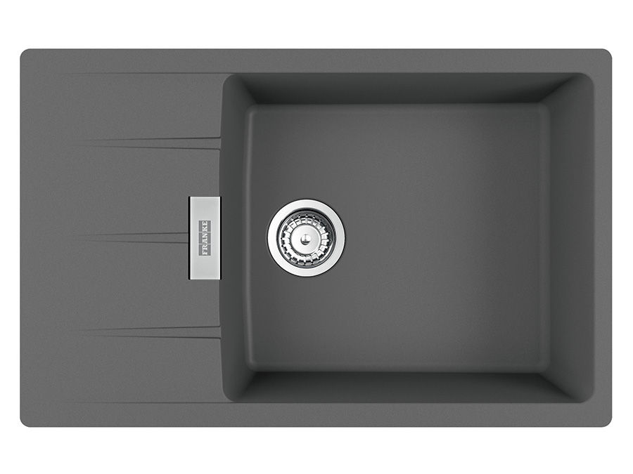 Franke Fragranite sinks are finely textured and non-porous, therefore ensuring high hygiene standards.