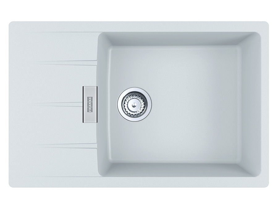 Franke Fragranite sinks are finely textured and non-porous, therefore ensuring high hygiene standards.