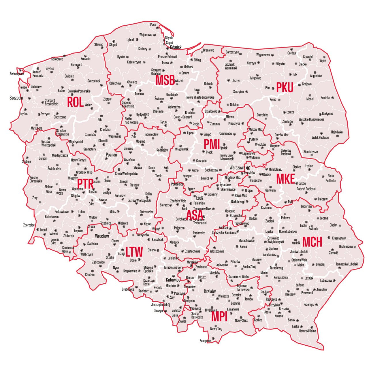 mapa handlowcy franke