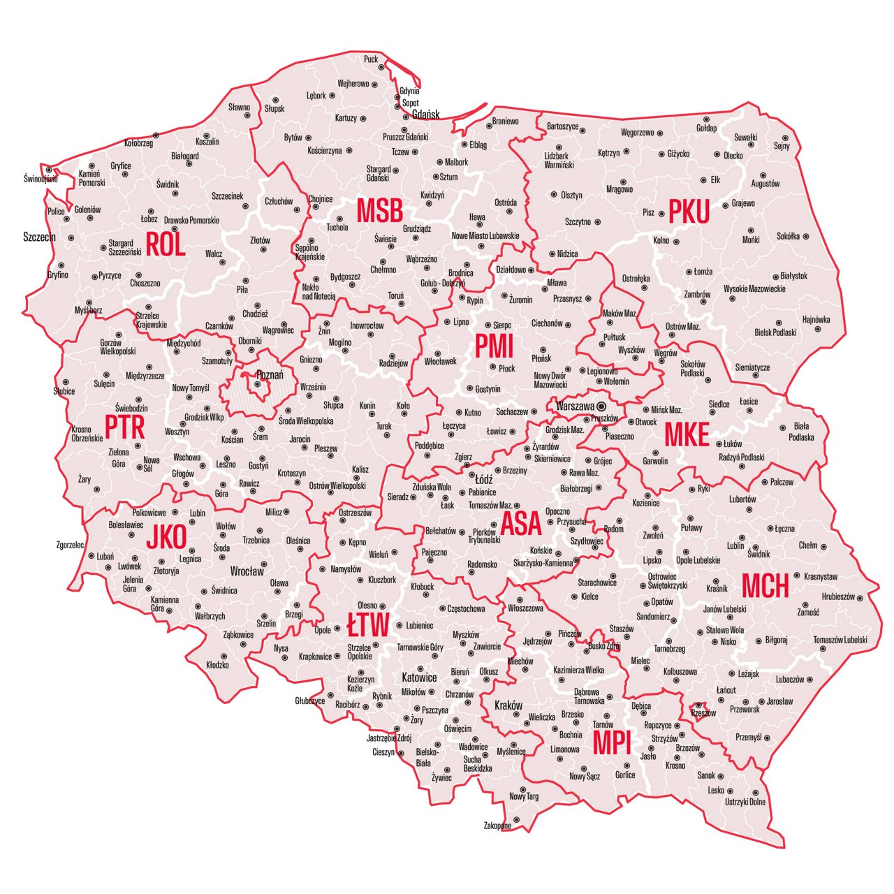 mapa handlowcy franke