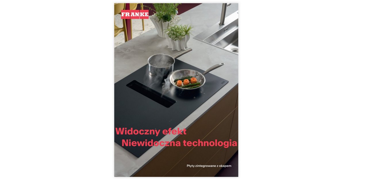 gotowanie na płycie zintegrowanej z okapem mythos slide