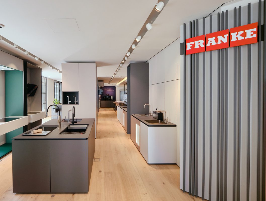 Franke showroom milano italia