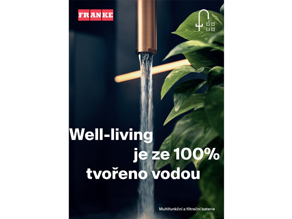 Okładka ulotki dotyczącej rozwiązań filtrujących wodę